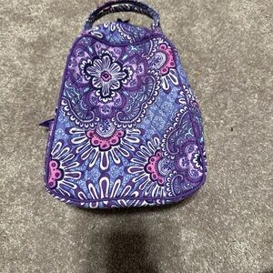 Vera Bradley Lilac Tapestry Lunch Bag